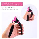Stainless Steel Nail Clippers for  Nails, French Style Pink Nail Art Clippers ( Pack of 1).