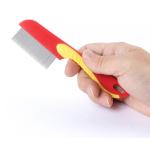 Professional Pet Comb Handle Brush & Combs for Pets (Pack of 1) Multicolor.