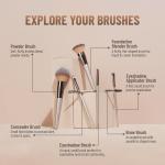 Professional Makeup brush (Set of 6)