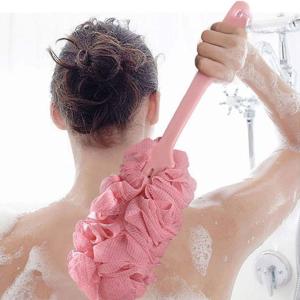 Loofahs for Bathing in Long Handle for Men and Women, Pack of 1