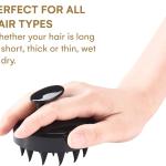 Head Scrubber, Head Massager, Hair Scalp Massager Shampoo Brush (Pack of 1)