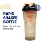 Sports Gym Fitness Shaker Bottle Perfect for Protein Shakes and Pre Workout (Pack of 1)