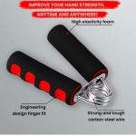 Sports Hand Grip Wrist Fitness Exercise (Pack Of 1 Pair) Multicolor