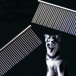 Stainless Steel Pet Hair Grooming Flat Comb for Pets (Pack of 1)