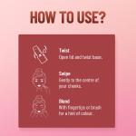 Makeup Stick for Cheeks and Lips and ckeeks with Hydrating Formula (Pack of 1)