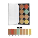 Professional 8 COLOR CONCEALER PALLETE (Pack of 1).