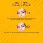 1 PCS Ocean Beauty Professional Eyebrow Pencil Liner
