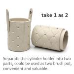 Leather Brush holder (Pack of 1)