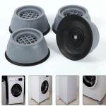 Washing Machine Anti Vibration Pad Heightening Pads with Suction Cup (4 Pcs)