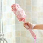 Loofahs for Bathing in Long Handle for Men and Women, Pack of 1