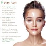 2 In 1Contour Stick Concealer Contouring Shade and Highlighter (Countour Stick) 1Piece.