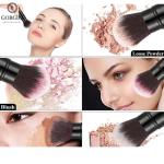 Makeup Brush For Powder and Foundation and Cosmetics (Pack of 1)