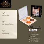Professional 4 IN 1 BLUSHER & HIGHLIGHTER.