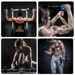 Dumble Hand Grip for Gym, Dumbbell and Barbell Grips (1 Pair)