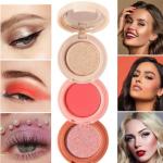 3 in 1 face blusher + highlighter (Pack of 1)