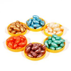 60 Capsules Multicolor Hair Capsules with Aloe Vera & Vitamin E (Pack of 1)