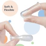 Silicone Baby Finger Tooth brush Safe (Pack of 1 ).