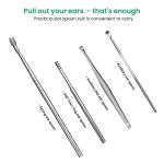 Ear Wax Removal Tool Set 6-in-1 Earwax Removal Kit (Pack of 1).