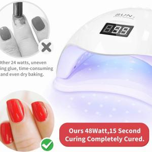 Nail Art Lamp Manicure Pedicure Tool ( Pack of 1)