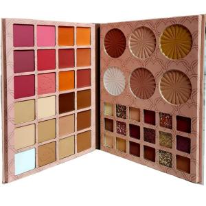 Multipurpose 4 in 1 makeup book Eyeshadow Highlighter (Pack of 1)
