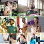 Shaker Bottle Gym Shaker Pro Cyclone, 100% Leak Proof (Pack of 1)