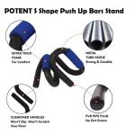 Push up Bars Dip Stands Push up Stands for Men and Women (Pack of 1)
