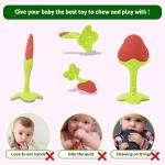 Silicone teether for baby's (Pack of 3)