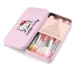 Mini Pink Makeup Brush box Set (Pack of 7)