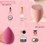 Makeup Beauty Blender Sponge (Pack of 6).