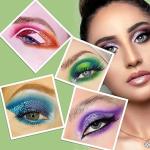 12 Color Natural Look Eyeshadow makeup (pack of 1)Multicolor.