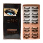 Professional Synthetic Fibers Eyelashes (10 Pairs In 1 Box)