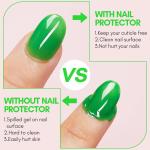 Pack of 10 Nail Extensions Random Colors
