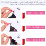 Stainless Steel Nail Clippers for  Nails, French Style Pink Nail Art Clippers ( Pack of 1).
