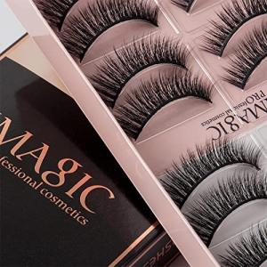 Professional Synthetic Eyelashes (10 PCS)