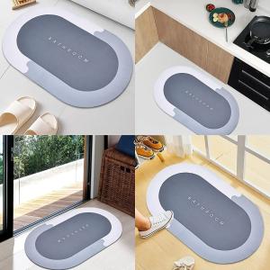 Super Absorbent Floor Mats, Bathroom Mat, Bathroom Carpets, Living Room Carpet (Pack of 1)