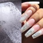 (10 Rolls) Nail Foil Transfer Sticker DIY Holographic Nail Decoration, 10 Designs Laser Nail, Women