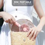 Portable And Rechargeable Mini Hand Fan (Pack of 1)