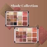 18 Colors matte eyeshadow palette (pack o f 1).