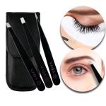 3 PCS Professional Stainless Steel Eyebrow Hair Removal Tweezer Set