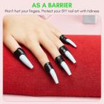 Pack of 10 Nail Extensions Random Colors