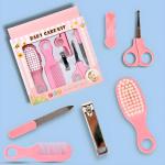 6 in 1 Baby nail care, health care, grooming, baby care gifting set( Multicolor).