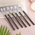 6 Pcs Makeup Brushes Professional Makeup Brush Set Foundation Face Powder Blush Eyeshadow Brushes