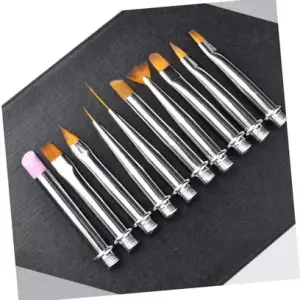 10 PICS Nail Art Pen Brush Set