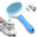 Self Cleaning Slicker Brush, Pet Grooming, Shedding Brush for Dogs and Cat Pet Massaging Tool