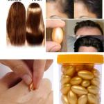 60 Capsules Multicolor Hair Capsules with Aloe Vera & Vitamin E (Pack of 1)
