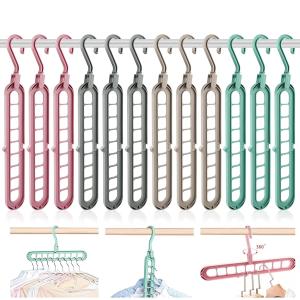 12 Pcs, 5 Layer Hanger, Clothes Hanger for Wardrobe and Cupboards