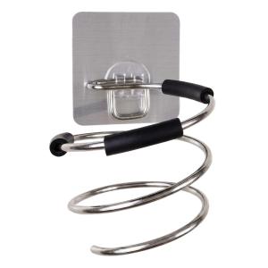 Hair Dryer Holder Rack Blower Organizer Shelf Stainless Steel Stand Storage 1 Pcs