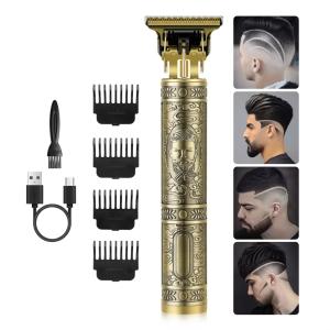 VINTAGE T9-Hair Trimmer T Blade Zero Gapped, Rechargeable Cordless Hair Trimmer with LED Display,(Pack of 1).