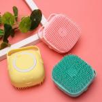 Body Scrubber Silicone with Soap Dispenser for Shower (1 Pack)..