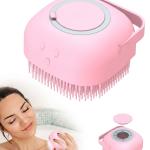 Body Scrubber with Soap Dispenser for Shower, 1 Pack Silicone Kids, Women.